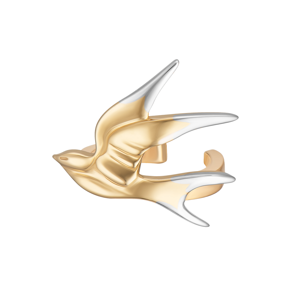 Моносережка з жовтого золота THE HARDKISS. Артикул: 251150610301